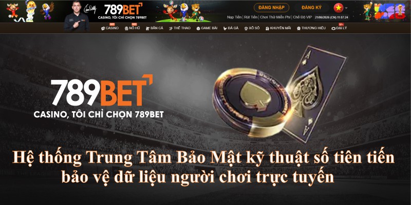 Hệ thống Trung Tâm Bảo Mật kỹ thuật số tiên tiến bảo vệ dữ liệu người chơi trực tuyến