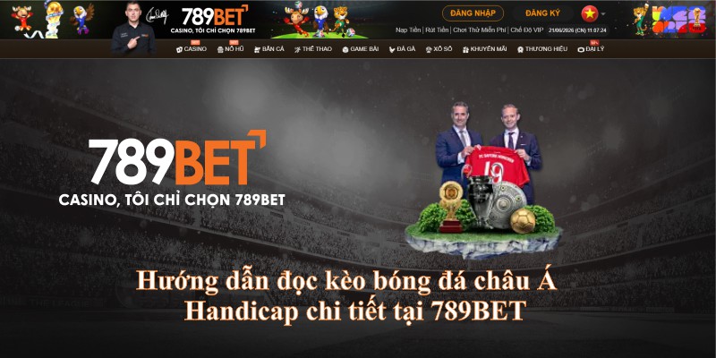 Hướng dẫn đọc kèo bóng đá châu Á Handicap chi tiết tại 789BET