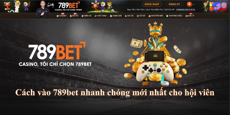 Cách vào 789bet nhanh chóng mới nhất cho hội viên