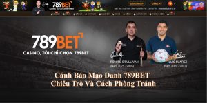 cảnh báo mạo danh 789bet