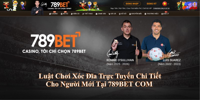 luật chơi xóc đĩa 789bet