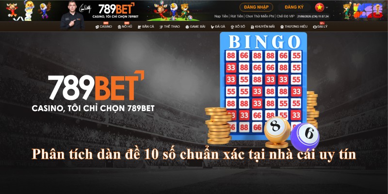 Phân tích dàn đề 10 số chuẩn xác tại nhà cái uy tín